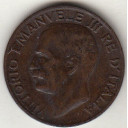 1934 5 Centesimi Spiga Circolata Vittorio Emanuele III